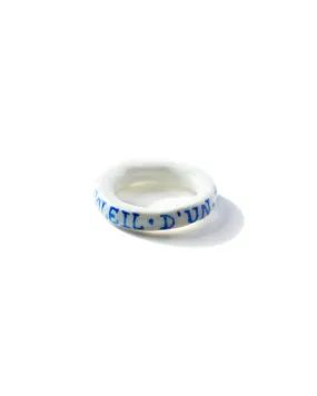 Soleil d'un été sans fin Handwritten Ring